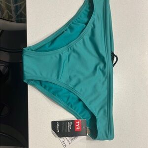 TYR Blue Bikini Bottom Classic Swimwear